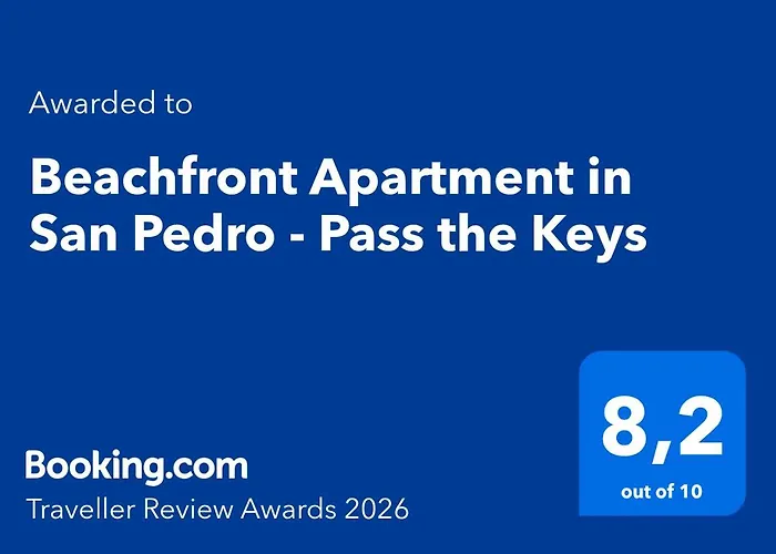 Beachfront In San Pedro - Pass The Keys *