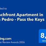 Beachfront In San Pedro - Pass The Keys *